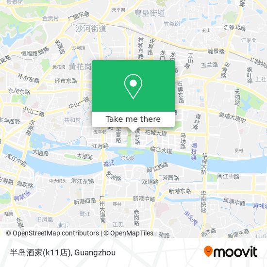 半岛酒家(k11店) map