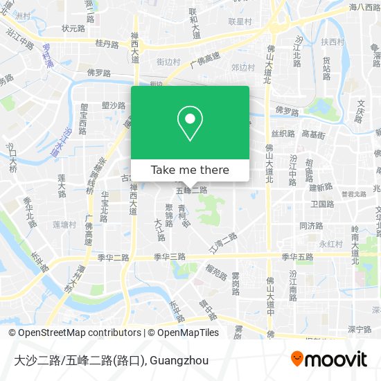 大沙二路/五峰二路(路口) map