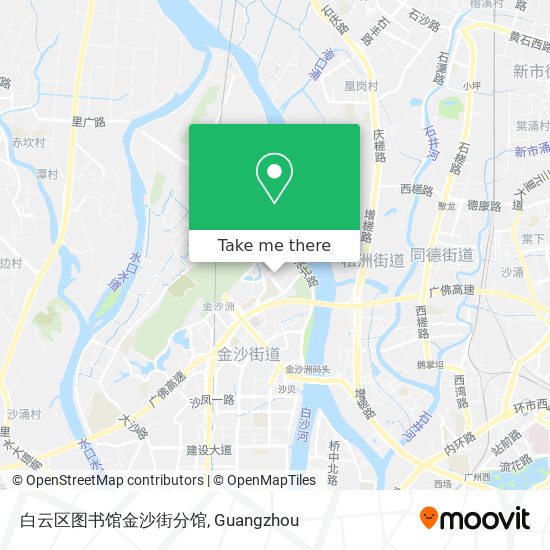 白云区图书馆金沙街分馆 map