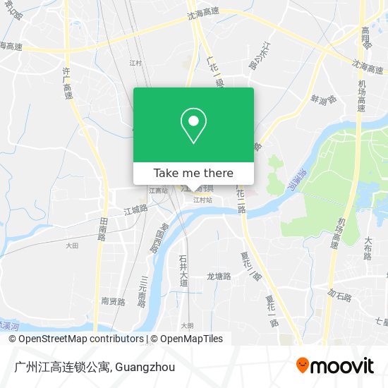 广州江高连锁公寓 map