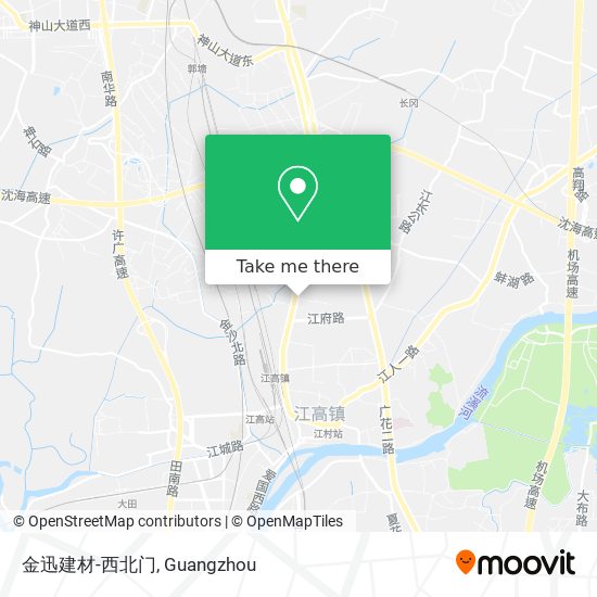 金迅建材-西北门 map