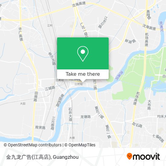 金九龙广告(江高店) map