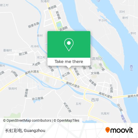 长虹彩电 map