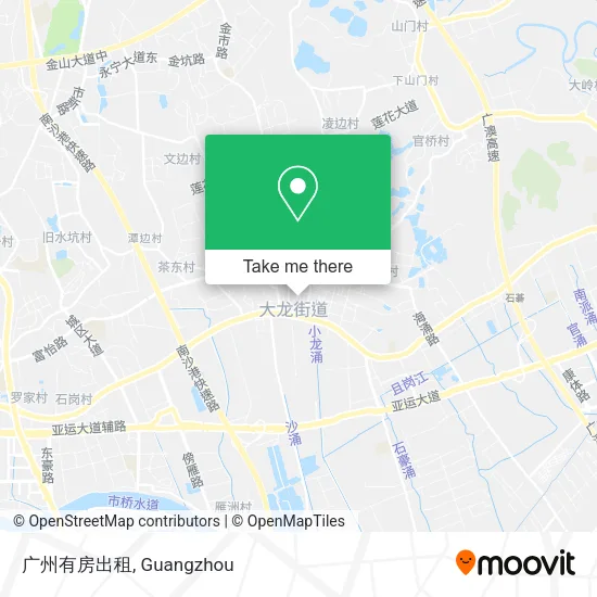 广州有房出租 map
