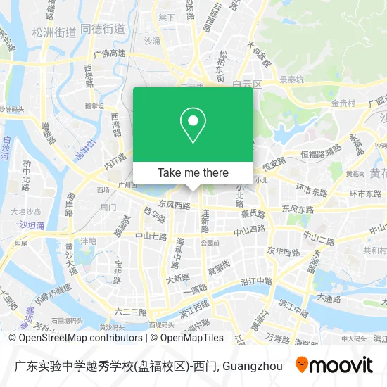 广东实验中学越秀学校(盘福校区)-西门 map