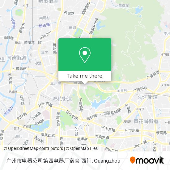 广州市电器公司第四电器厂宿舍-西门 map