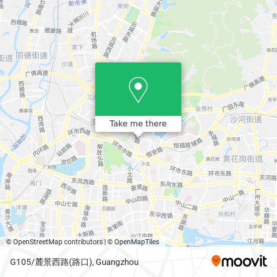 G105/麓景西路(路口) map
