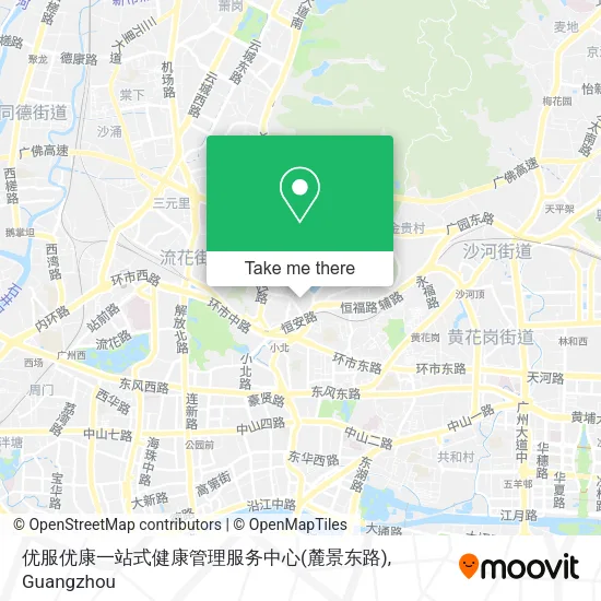 优服优康一站式健康管理服务中心(麓景东路) map