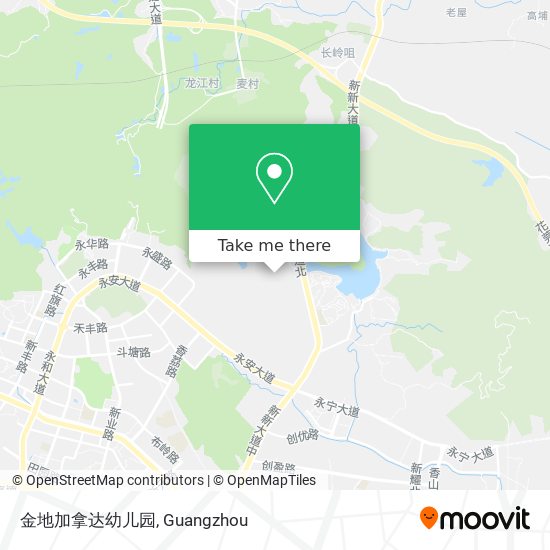金地加拿达幼儿园 map
