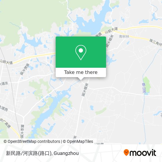 新民路/河滨路(路口) map