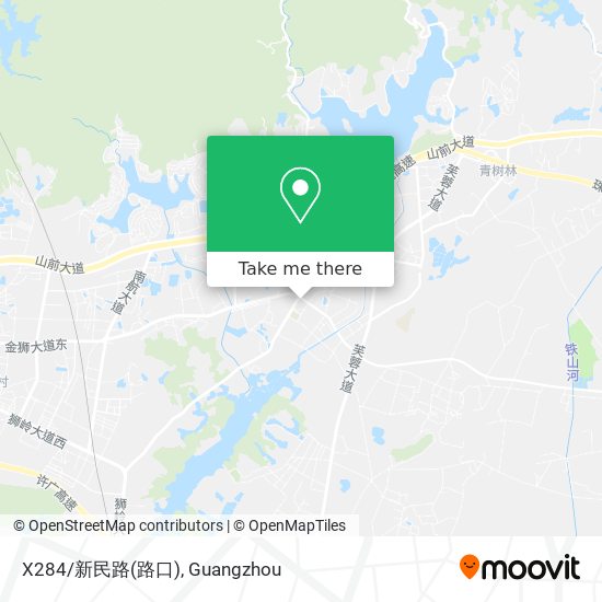 X284/新民路(路口) map