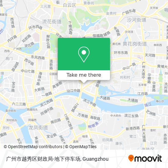 广州市越秀区财政局-地下停车场 map
