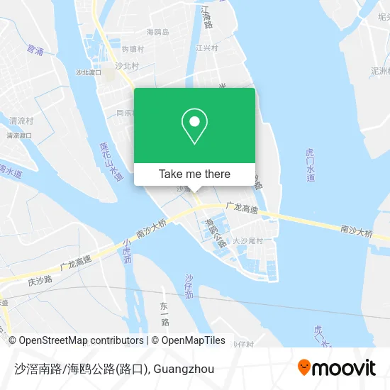沙滘南路/海鸥公路(路口) map
