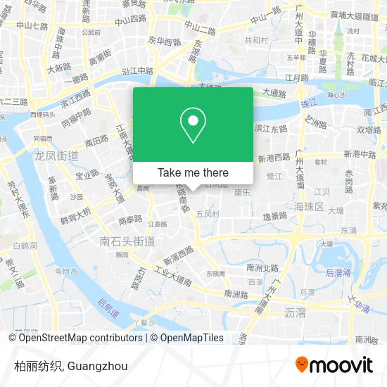 柏丽纺织 map