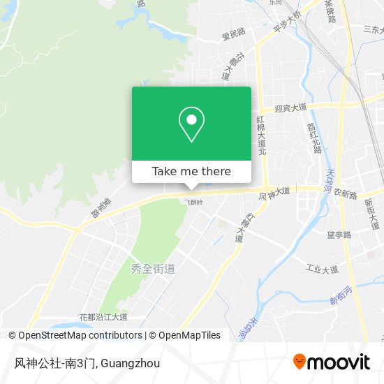 风神公社-南3门 map