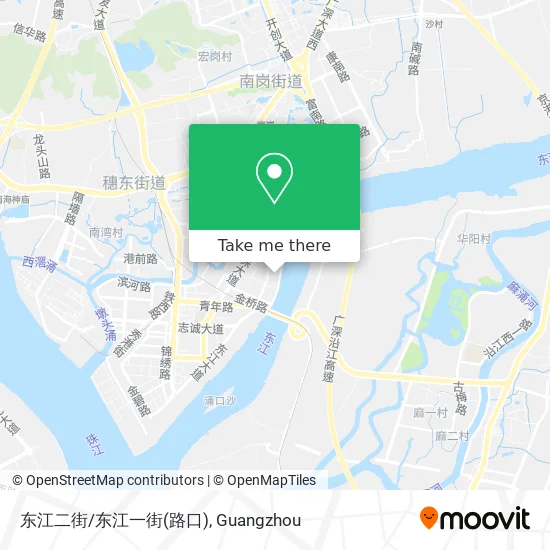 东江二街/东江一街(路口) map