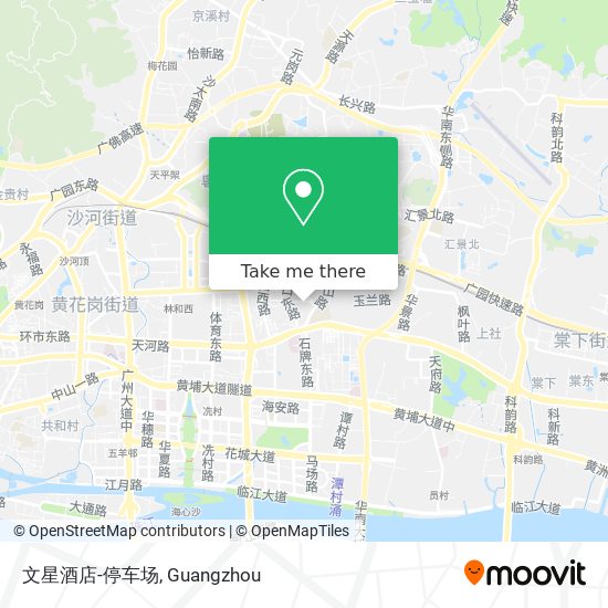 文星酒店-停车场 map