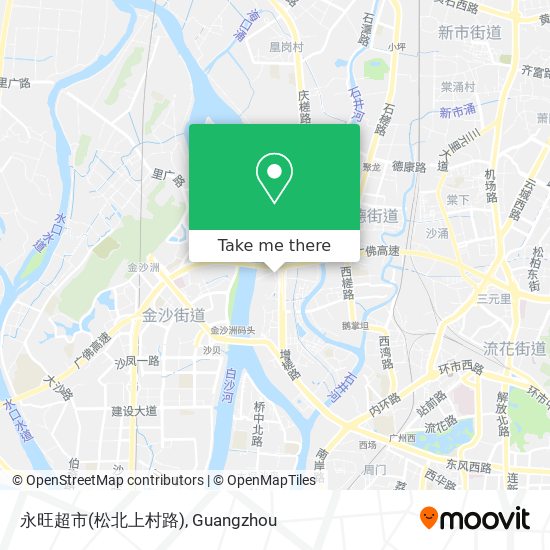 永旺超市(松北上村路) map