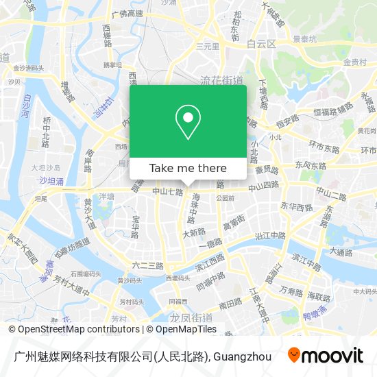 广州魅媒网络科技有限公司(人民北路) map