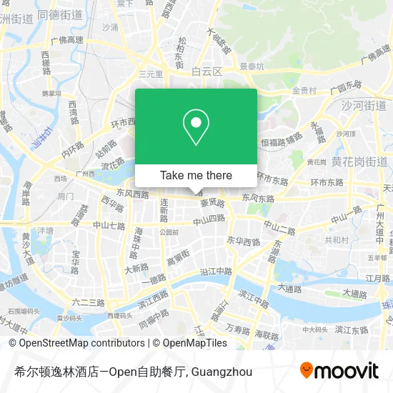 希尔顿逸林酒店—Open自助餐厅 map