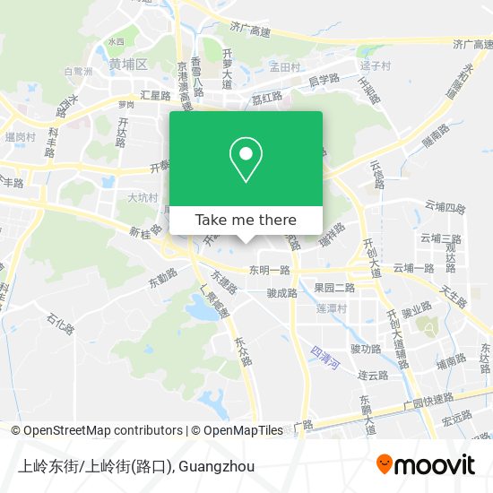 上岭东街/上岭街(路口) map