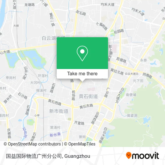 国益国际物流广州分公司 map