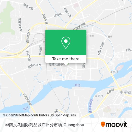 华南义乌国际商品城广州分市场 map