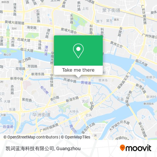 凯词蓝海科技有限公司 map