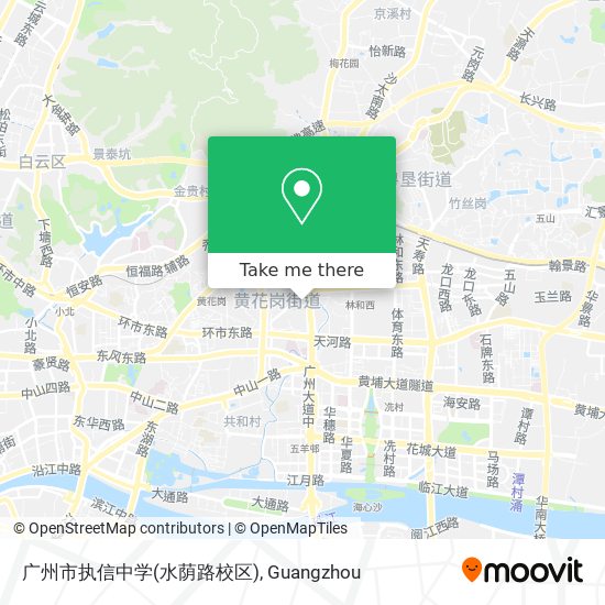 广州市执信中学(水荫路校区) map