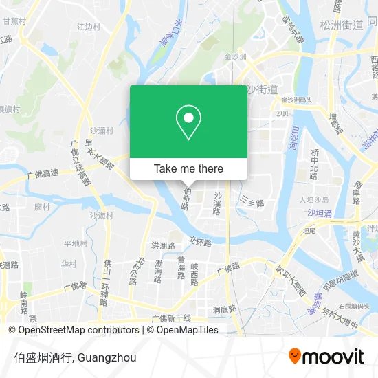 伯盛烟酒行 map