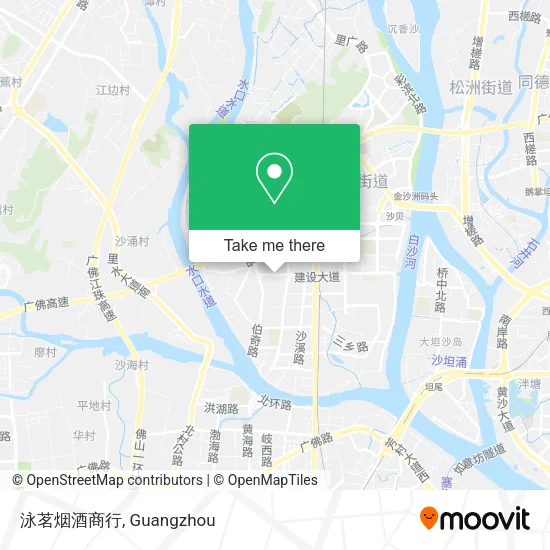 泳茗烟酒商行 map