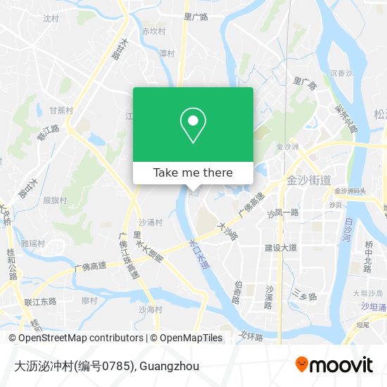 大沥泌冲村(编号0785) map