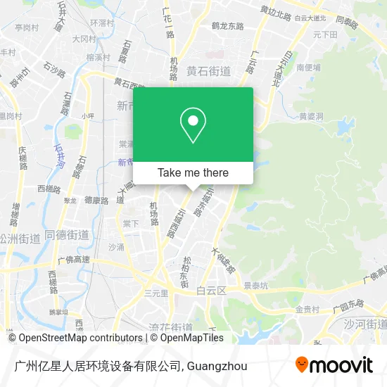 广州亿星人居环境设备有限公司 map