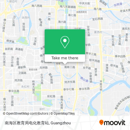 南海区教育局电化教育站 map