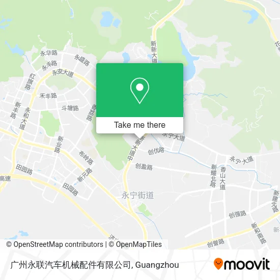 广州永联汽车机械配件有限公司 map