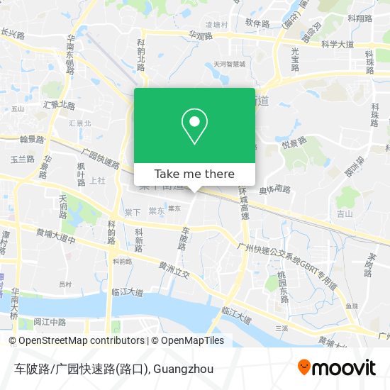 车陂路/广园快速路(路口) map