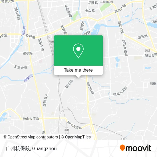 广州机保段 map