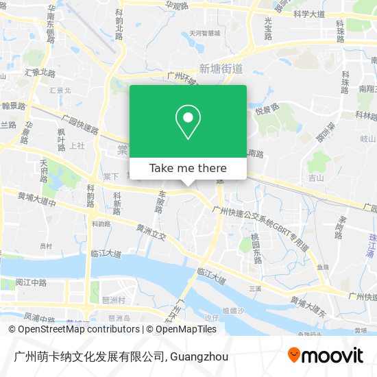 广州萌卡纳文化发展有限公司 map
