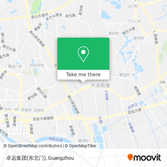 卓远集团(东北门) map