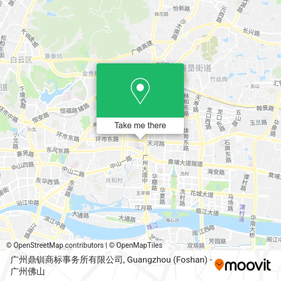 广州鼎钏商标事务所有限公司 map