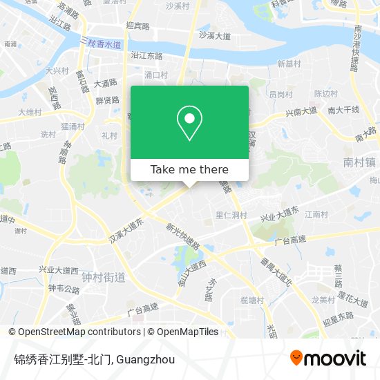 锦绣香江别墅-北门 map