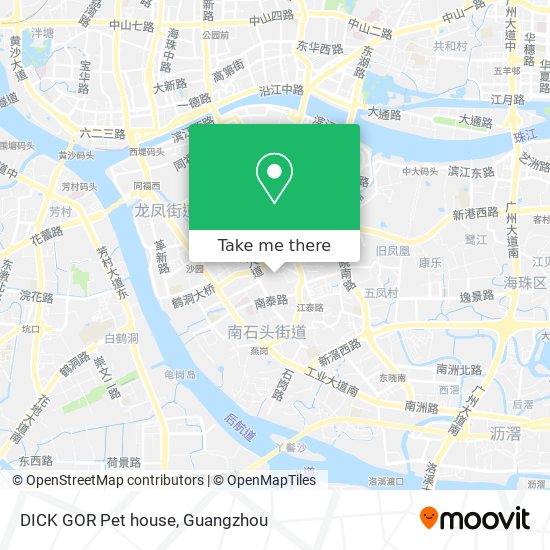 DICK GOR Pet house map