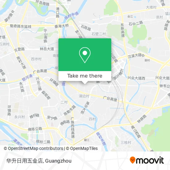 华升日用五金店 map