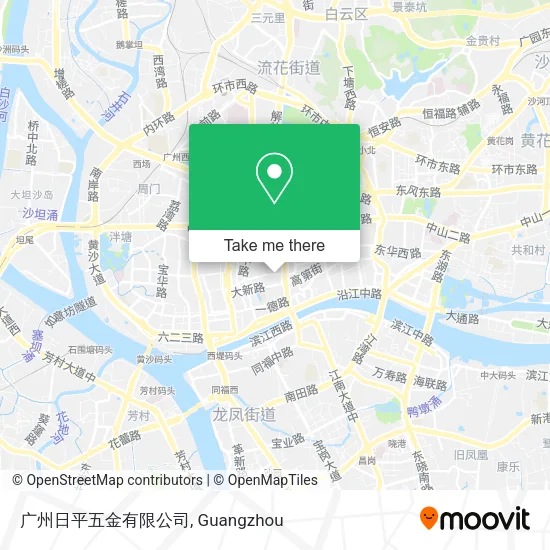 广州日平五金有限公司 map
