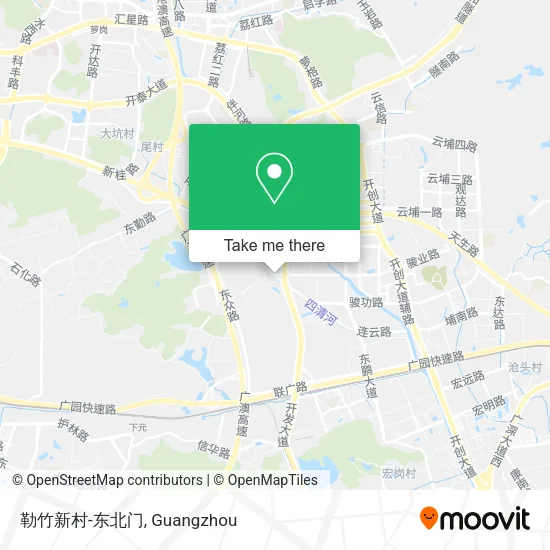 勒竹新村-东北门 map