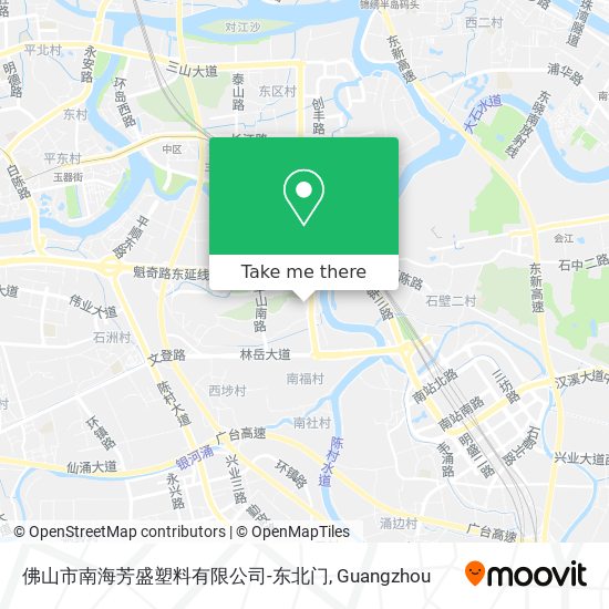 佛山市南海芳盛塑料有限公司-东北门 map