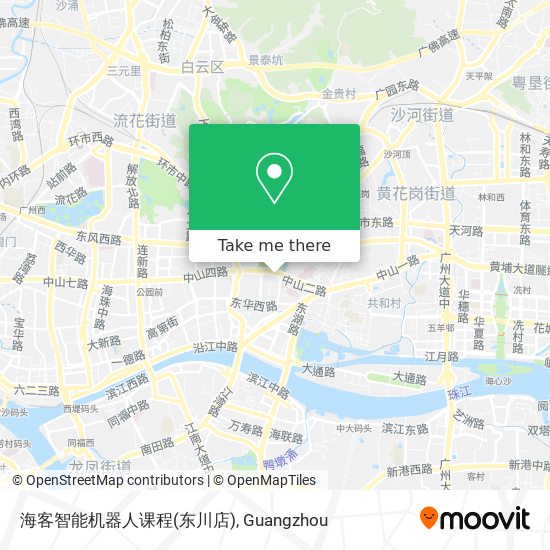 海客智能机器人课程(东川店) map