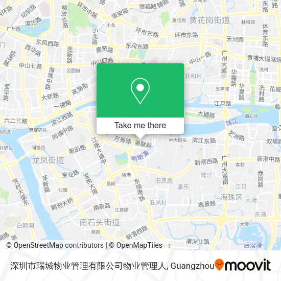 深圳市瑞城物业管理有限公司物业管理人 map