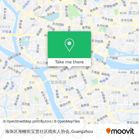 海珠区海幢街宝贤社区残疾人协会 map