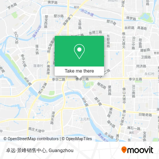 卓远·景峰销售中心 map